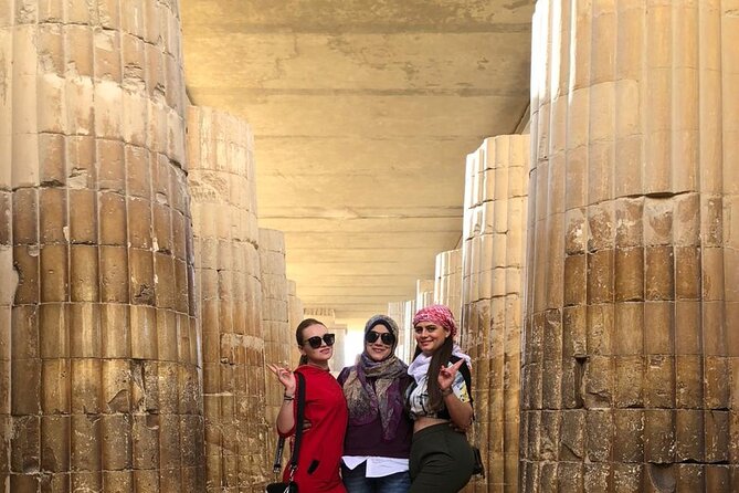 Privat All Inclusive :Giza Pyramids,Camel,Lunch ,Saqqara,Memphise - Booking and Cancellation Policy