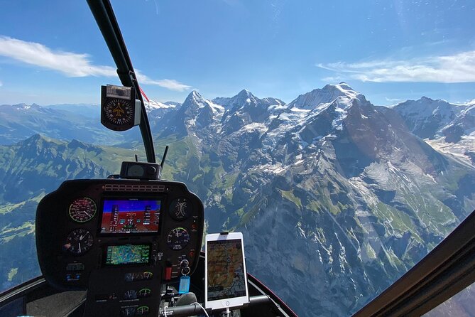 Private Swiss Alps Helicopter Tour Over Snow Covered Mountain Peaks and Glaciers - Personalized Attention From Pilot