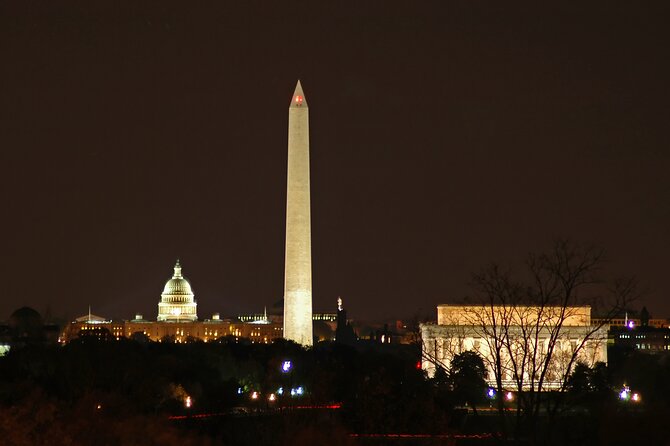 Private Washington DC Night City Tour With Stops at 6 Top Sites - Important Tour Information