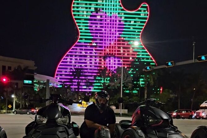 Ryker Night Tour From Hard Rock Casino to Las Olas Ft. Lauderdale - Sum Up