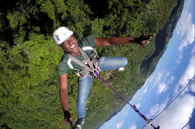 Samana Zip Line With Waterfalls & Culture Tasting - Waterfall Exploration