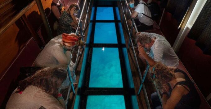 Santorini: Tour of Caldera by Glass Bottom Boat - The Sum Up