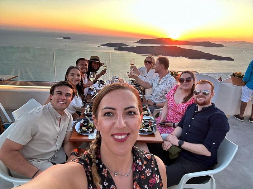 Santorini: Wine Tour With Dinner and Sunset View! - Tour Guide and Transportation