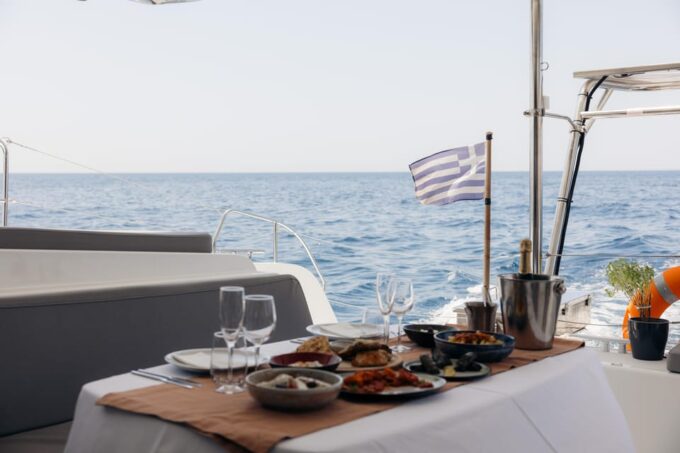 Santorini:Private Catamaran Tour With BBQ & Unlimited Drinks - Booking and Confirmation