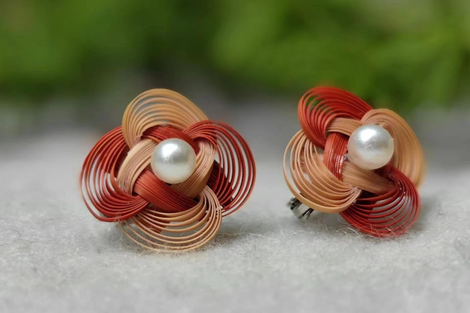 Shanghai:Bamboo Weaving Jewelry Making(Brooch/Earring/Ring) - Signing Up and Inquiries