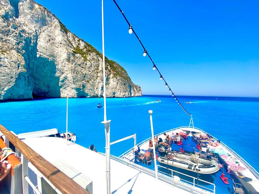 Shipwreck Cruise, Blue Caves Cruise, Xigia Beach, 3 Stops - Customer Rating and Link