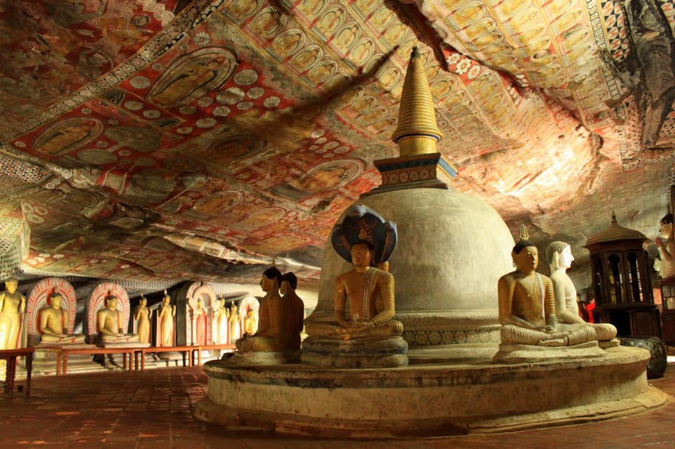 Sigiriya: Dambulla Cave Temple Day Tour From Anuradhapura - Dambulla Royal Cave Temple