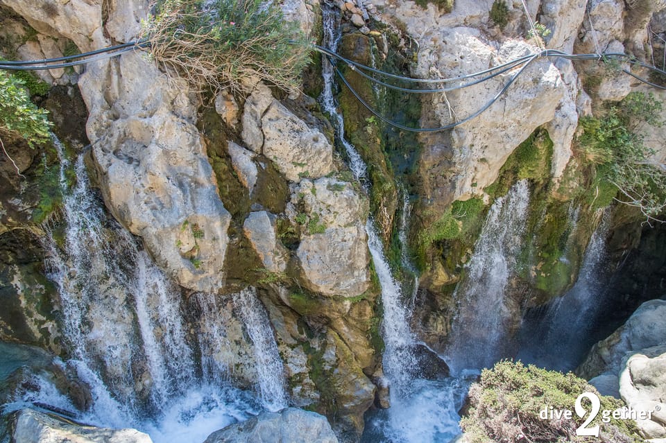 Snorkel Trip to the Kourtaliotiko Waterfalls Plakias - Natural Spring Water