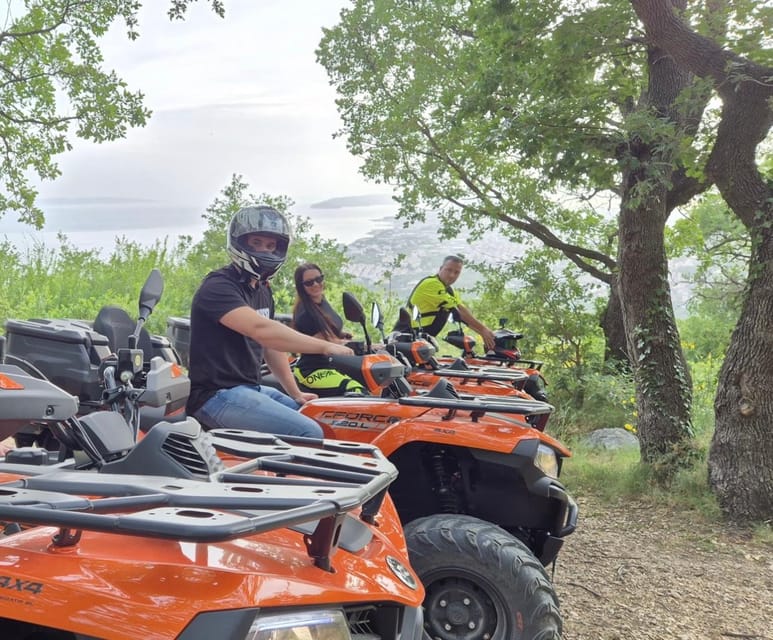 SPLIT(Podstrana):Guided ATV Tour Gornja Podstrana & Horses - Horseback Riding at Stone Quarry