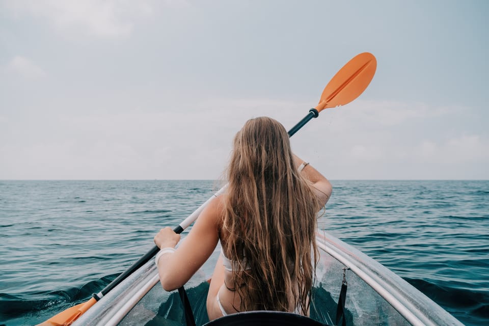 Transparent Kayak Sunset Tour - Weight Limits