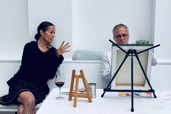 Wine and Painting Workshop Experience in Brussels - Workshop Highlights