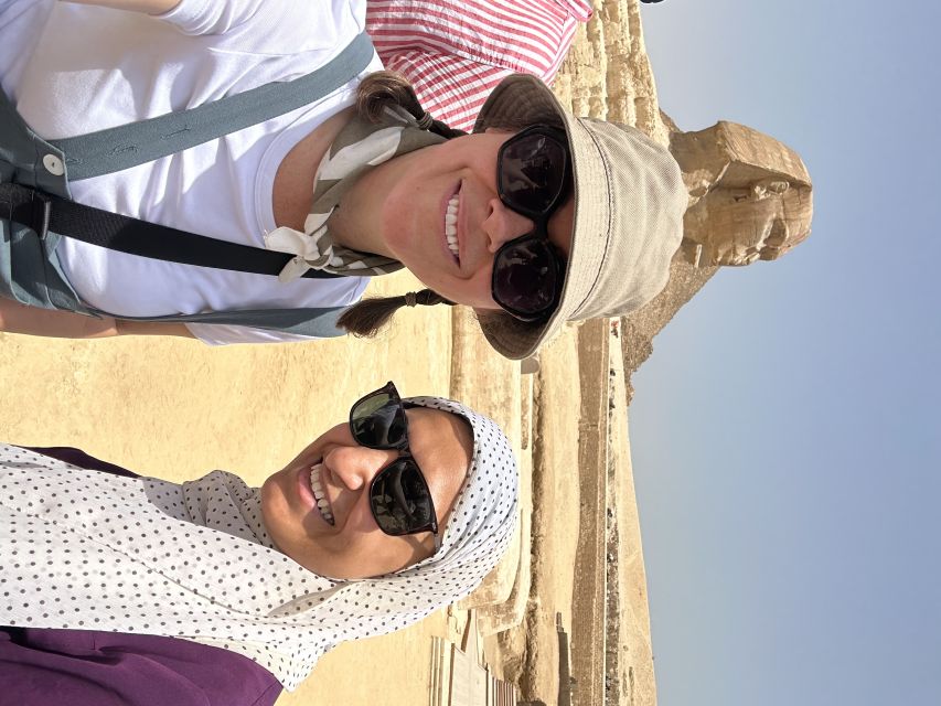 Women Guide:Pyramids, and Sphinx, Memphis, Saqqara - Booking and Cancellation Policy