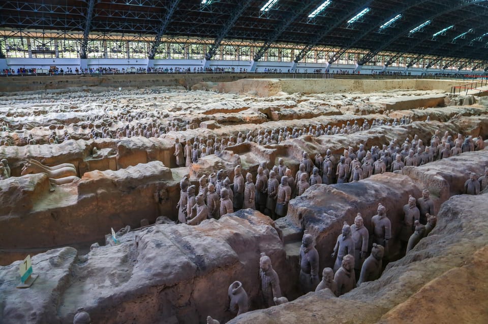 Xian: Terracotta Warriors, City Wall, and Pagoda Day Tour - Navigating the Xian City Wall