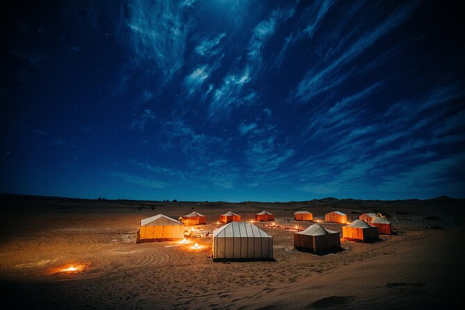 Zagora to Erg Chigaga Desert Tour & 4x4 and Camel Ride - Overnight at Berber Camp