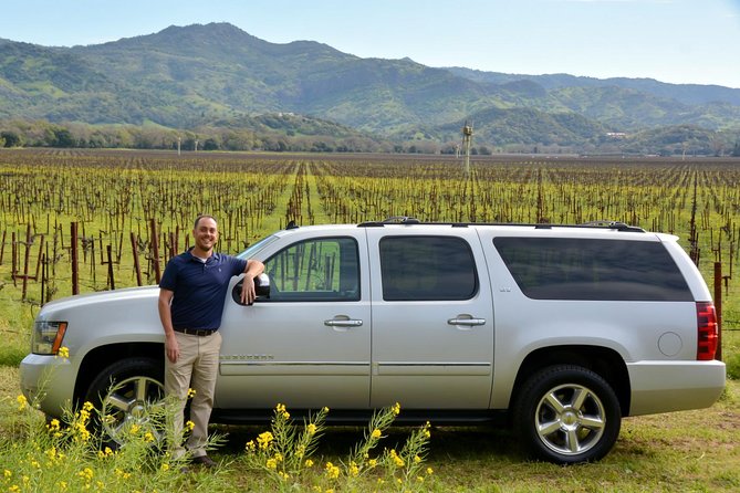 8-Hour Private, Customized Wine Tour up to 6 Guests Napa Valley & Sonoma - Good To Know