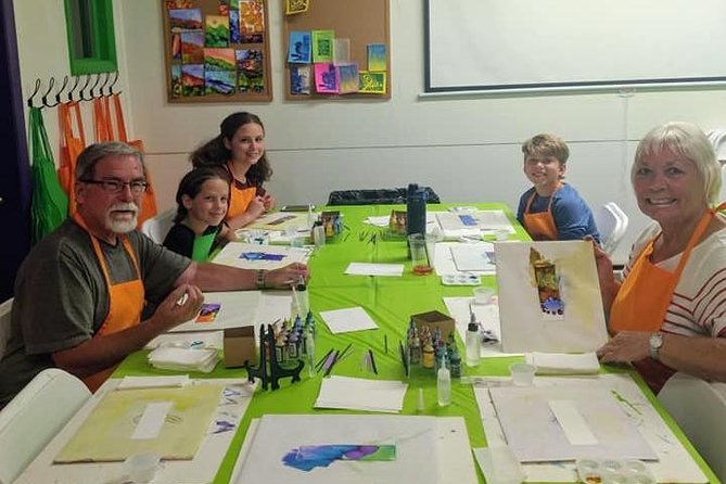 Alcohol Ink Landscape Art Class in Estes Park - Additional Details