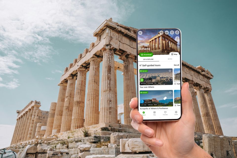 Athens: Self-Guided Audio Tours With Smartguide in English - Accessing the Audio Tours