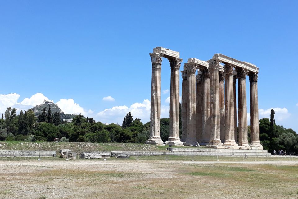 Athens: Temple of Olympian Zeus E-Ticket and Audio Tour - Experiencing the Audio Tour