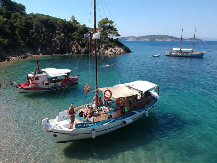 Authentic Skiathos Cruise Around the Island With Lunch. - Private Group Experience