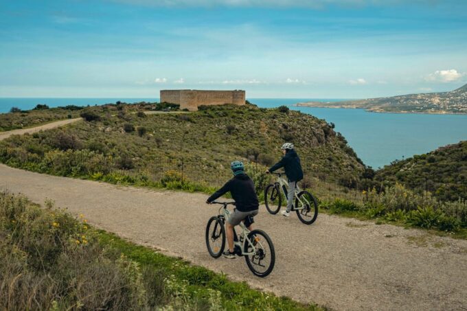 Chania: E-Bike Tour From Platanias-Agias Lake and Vatolakos - Guided Tour Experience