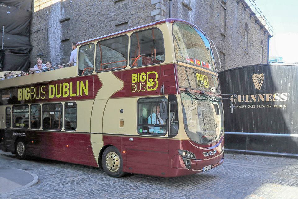 Dublin: Big Bus Hop-On, Hop-Off Tour With Live Guide - Tips for a Great Experience