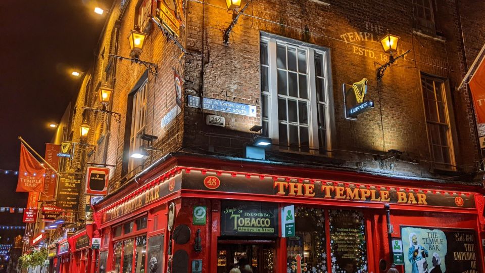 Dublin: Temple Bar Self-Guided Must-See Highlights Tour - Nearby Attractions to Explore