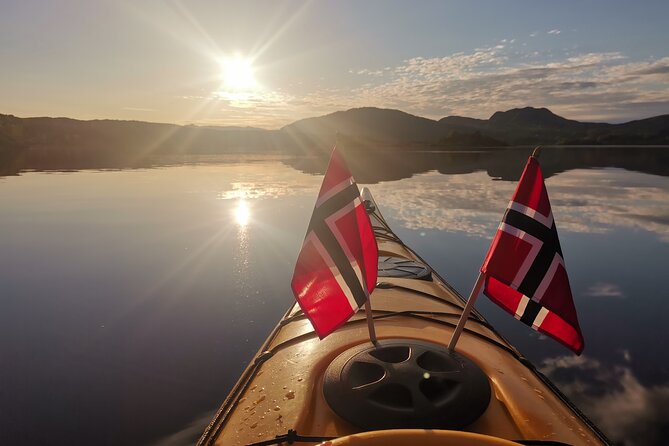 Kayaking in Aksdal - Exploring the Lake