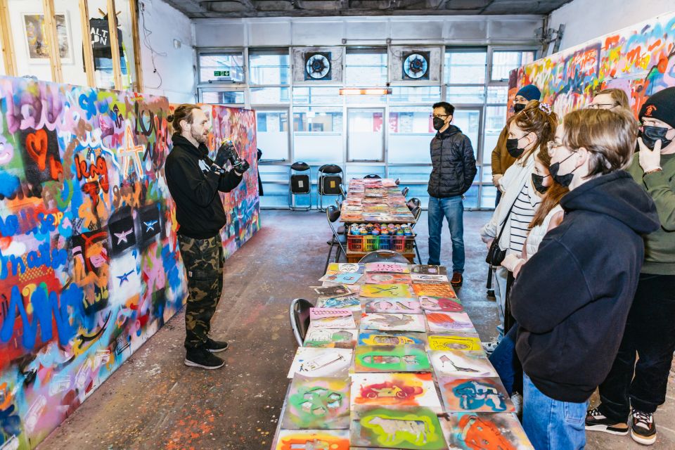 London: Half-Day Street Art Tour and Workshop - Booking Information