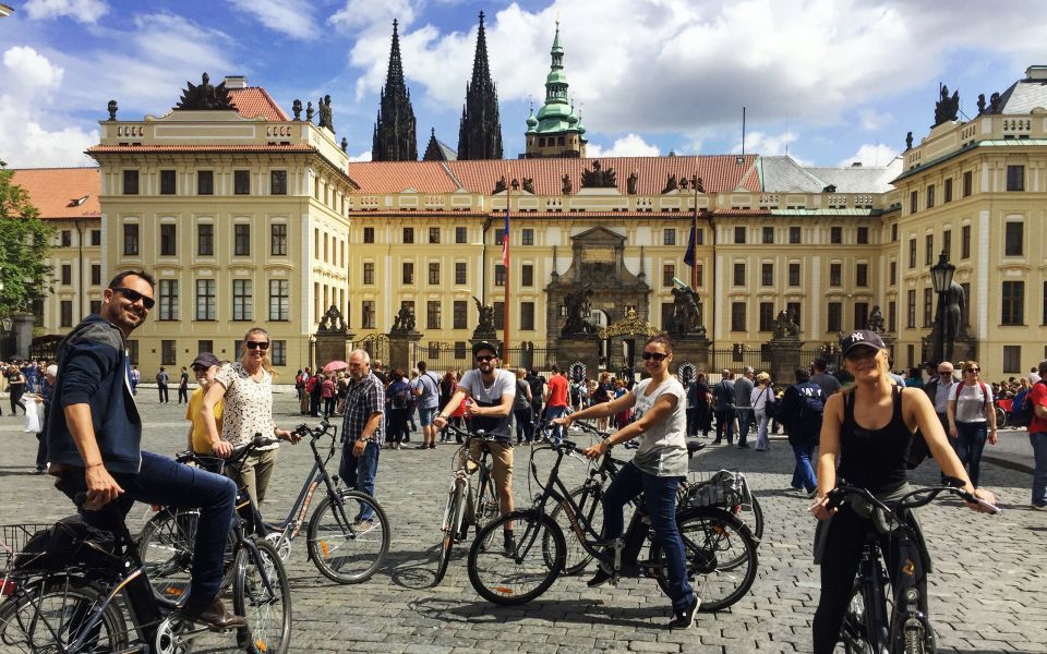 Prague ALL-IN-ONE City E-Bike Tour - Lunch Break and Return