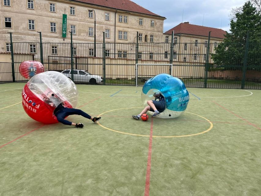 Prague: Bubbles Football in City Centre of Prague - Frequently Asked Questions