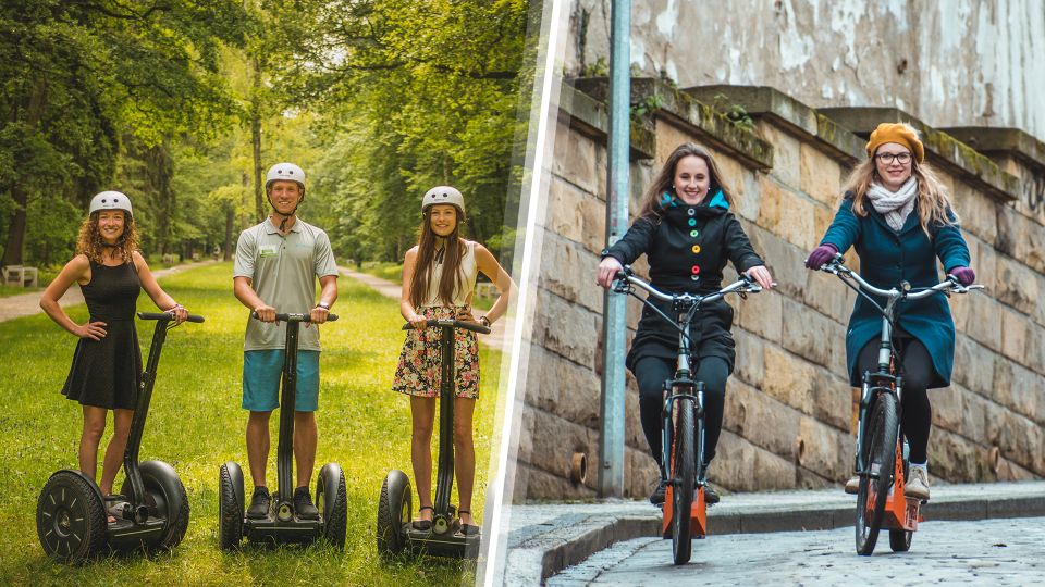 Prague Highlights: Segway & E-Scooter Tour With Taxi Pick-Up - Inclusions and Exclusions