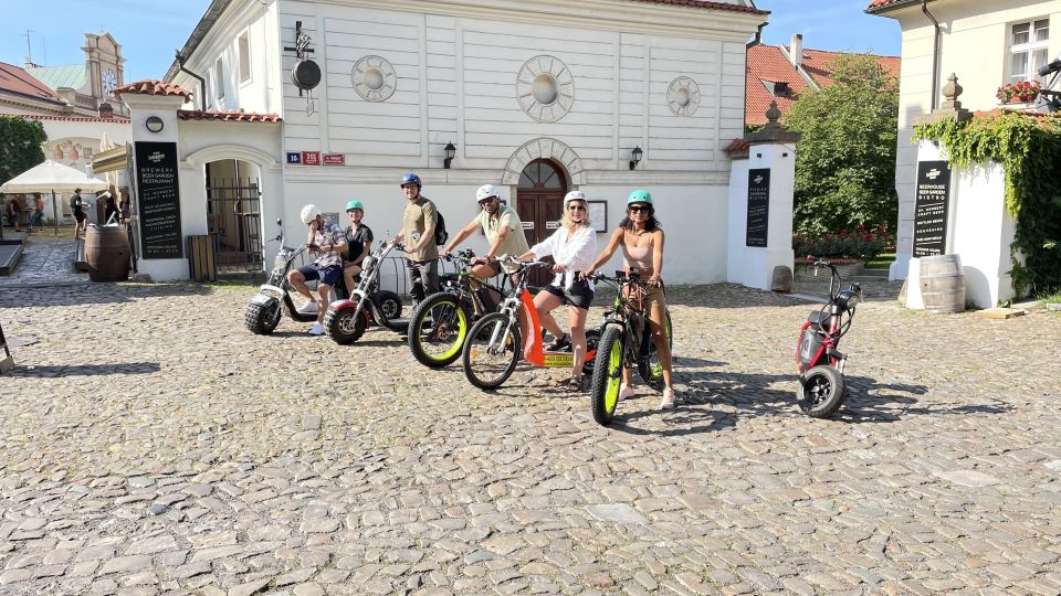 Prague: Highlights Tour on E-Scooter or Ebike - Language Options