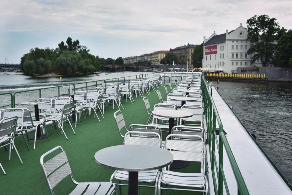 Prague: Lunch Cruise on Vltava River With Open Buffet - Cruise Along Vltava River