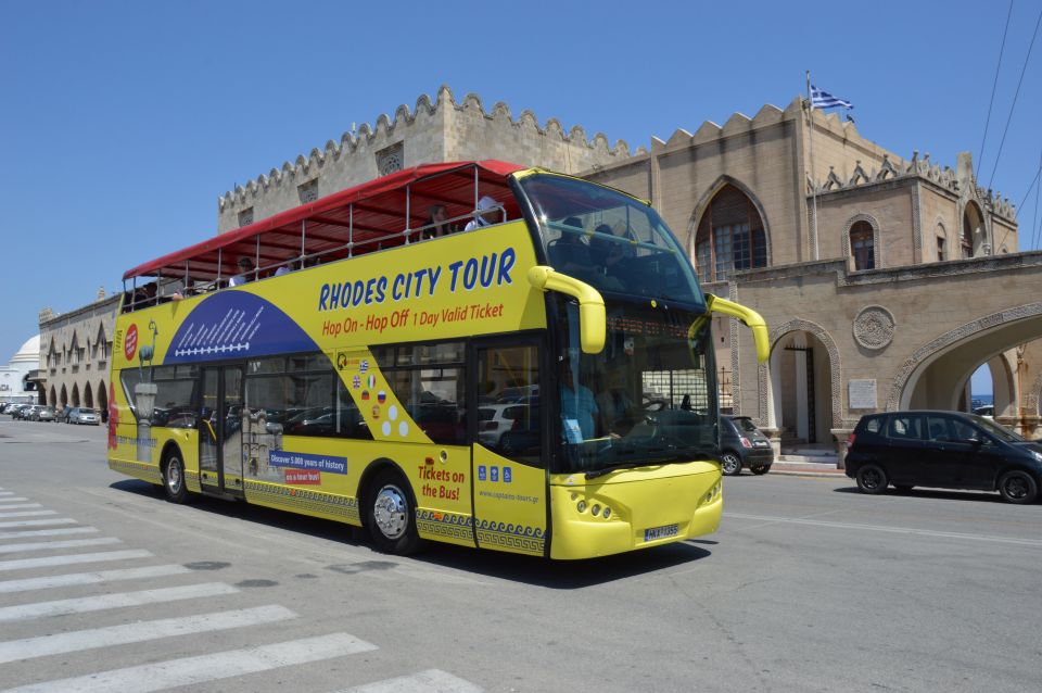 Rhodes: Hop-on Hop-off Bus and Submarine Tour - Underwater Exploration With Poseidon Submarine