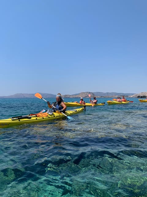 Rhodes Sea Kayaking "In the Footsteps of Pirates" - Finishing at Kalathos Bay