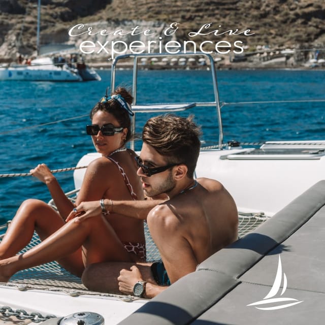 Santorini: Private Catamaran Sunset Cruise With Dinner - Booking and Cancellation