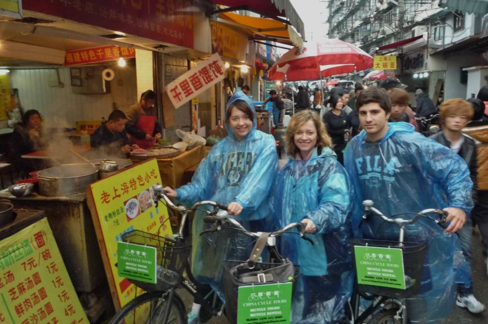 Shanghai: 3-Hour Biking and Local Food Tour - Booking Information