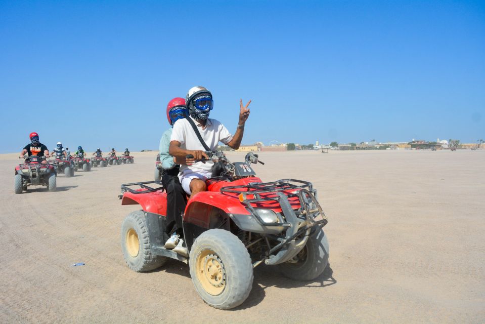 Desert Sunset Quad Biking Safari, Dinner, Camel Ride - The Sum Up