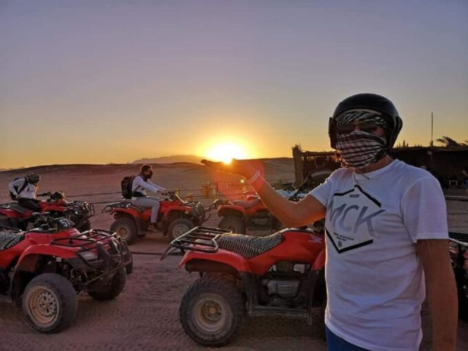 Hurghada: City Tour and Sunset Quad Bike Desert Safari - Frequently Asked Questions