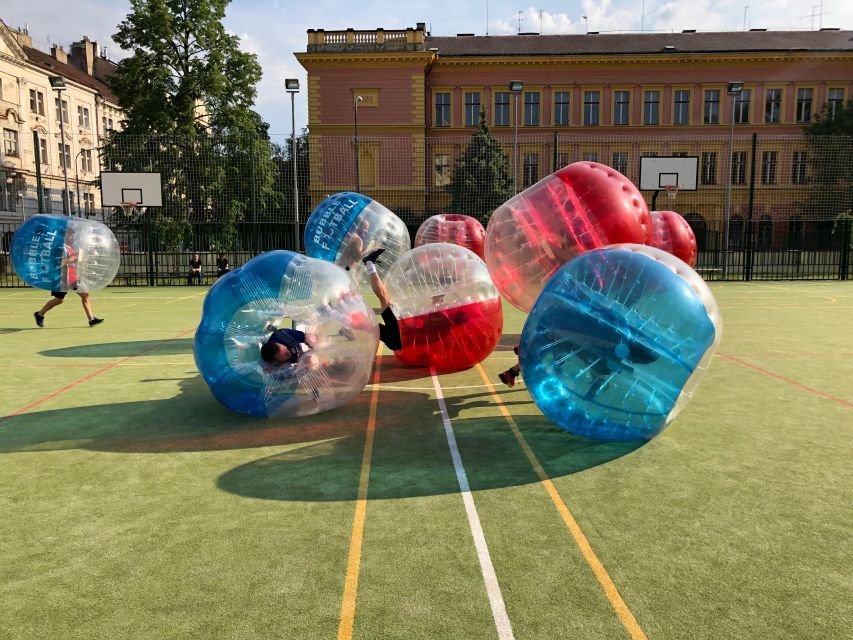 Prague: Bubbles Football in City Centre of Prague - Frequently Asked Questions