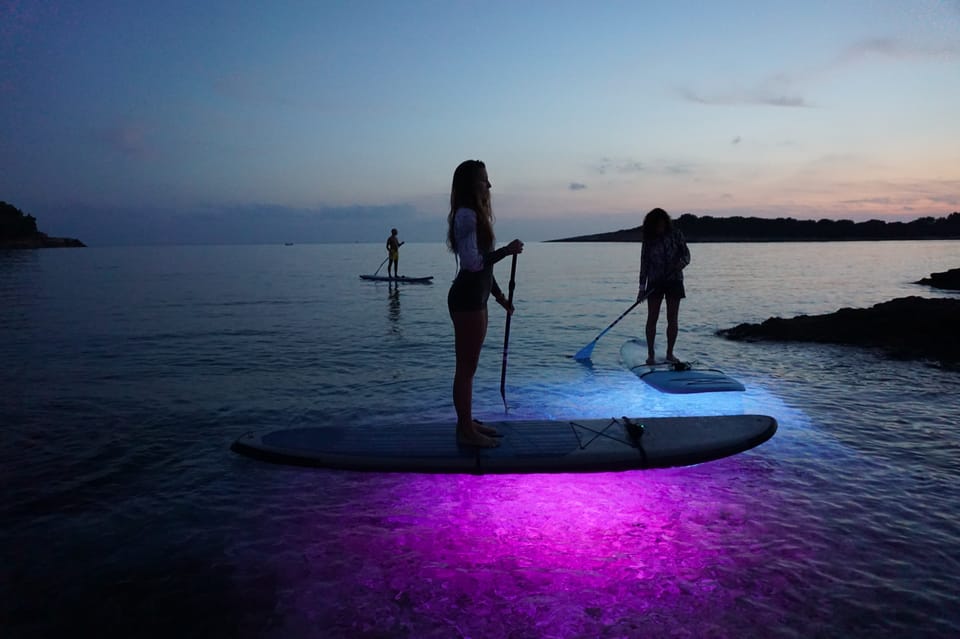 Pula: Night LED Stand-Up Paddle Board Tour - Frequently Asked Questions