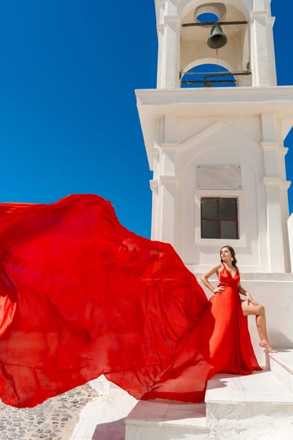 Santorini Flying Dress Photoshoot - Frequently Asked Questions