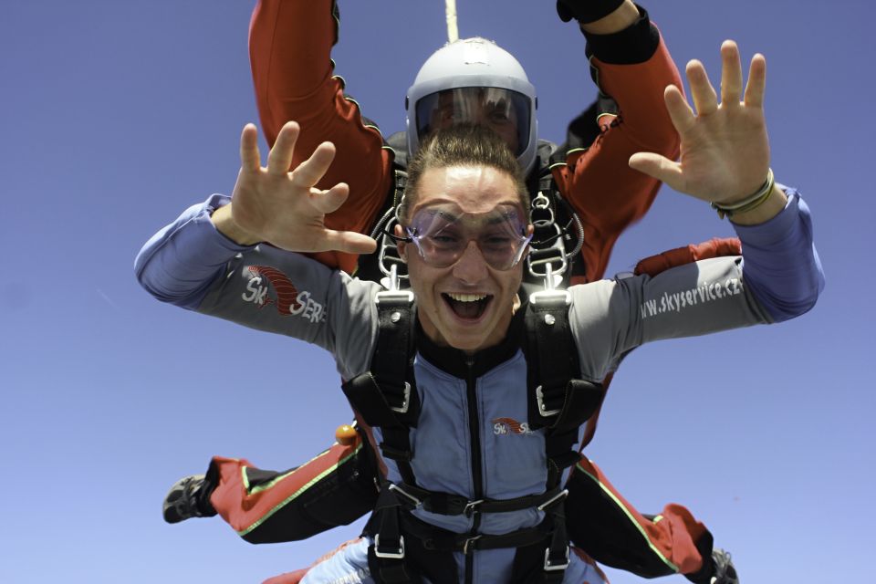 Tandem Skydiving Adventure in Prague - Frequently Asked Questions