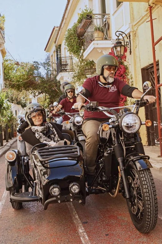 VIP Round of Acropolis in a Vintage Motorcycle Sidecar - Frequently Asked Questions