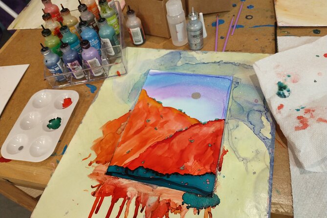 Alcohol Ink Landscape Art Class in Estes Park - Good To Know