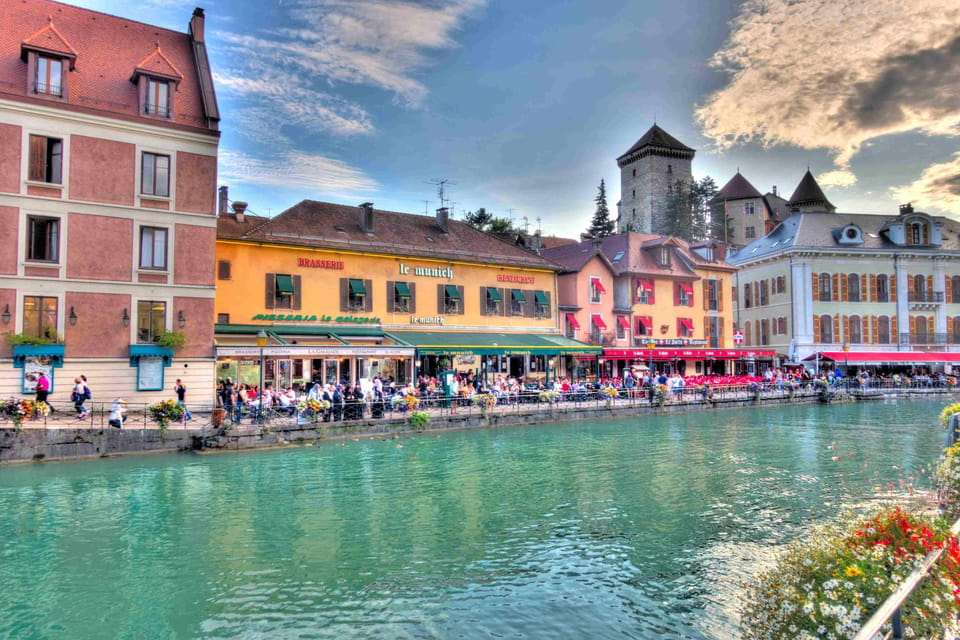 Annecy: Electric Mountain Bike Ride & Shopping at Courier - Key Points