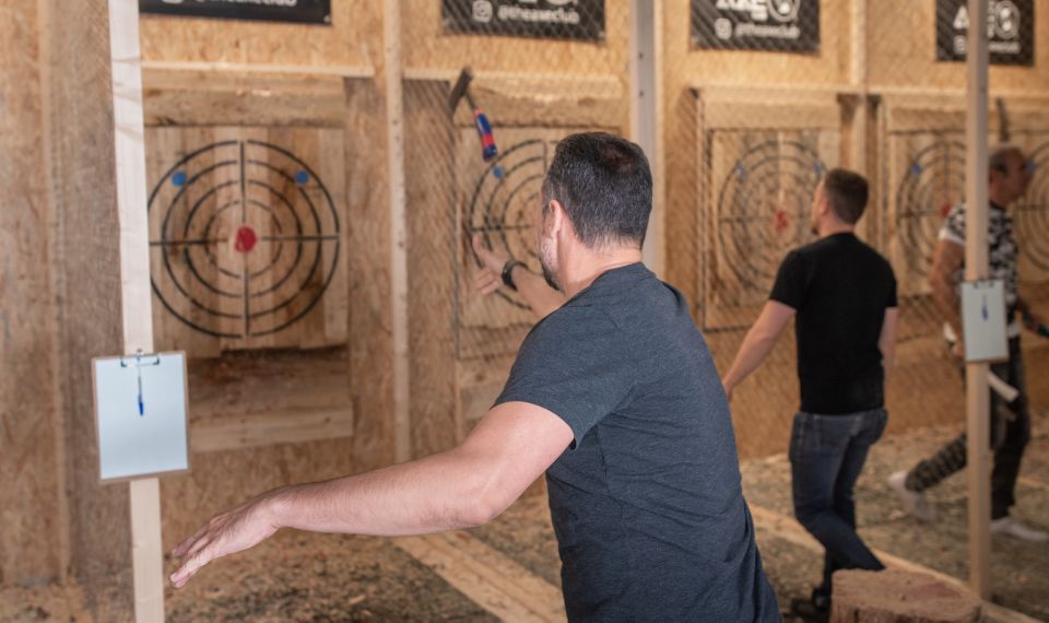 Barcelona: Axe Throwing Viking Experience With Beer - Good To Know