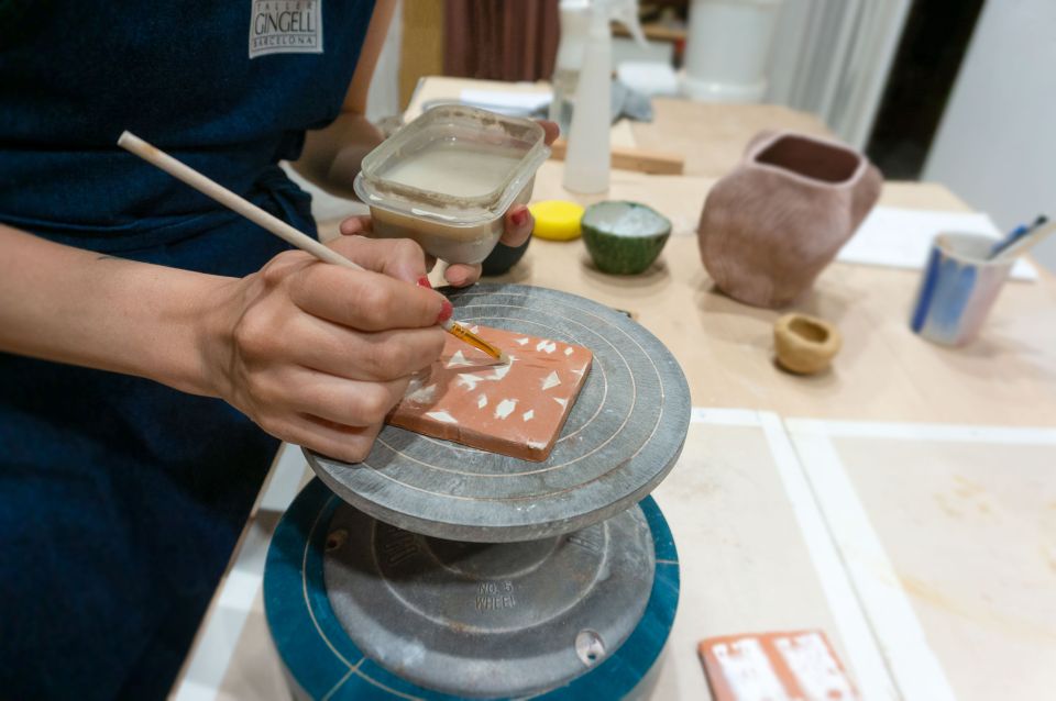 Barcelona: Create Your Own Ceramic Tiles Ceramics Workshop - Good To Know