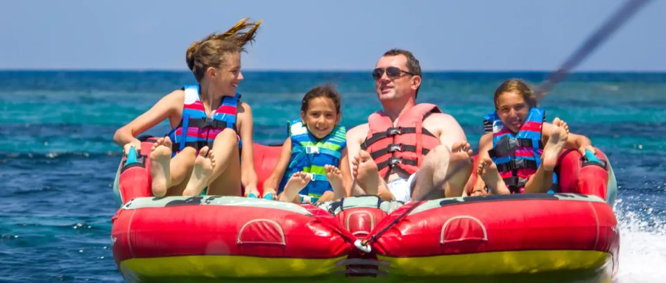 Barcelona: Inflatable Water Tube Ride at Port Olímpic - Good To Know