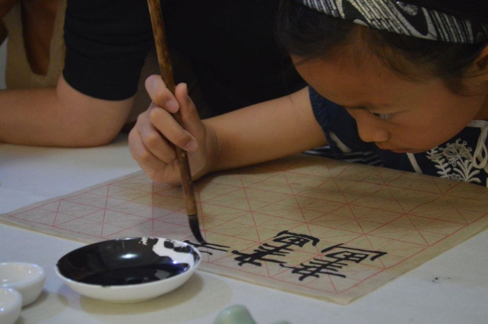 Beijing Wangfujing Calligraphy Class Nearby Forbidden City - Good To Know